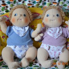 Rubens Barn двойняшки 46 см милоты