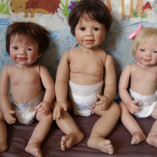 Коллекционные анатомически корректные малыши