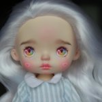 ООАК Сяоми Монст долл OOAK Xiaomi monst doll Блондиночка,первые выпуски