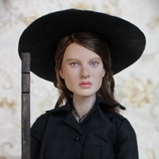 Экшен Ведьмочка. ООАК моего авторства.