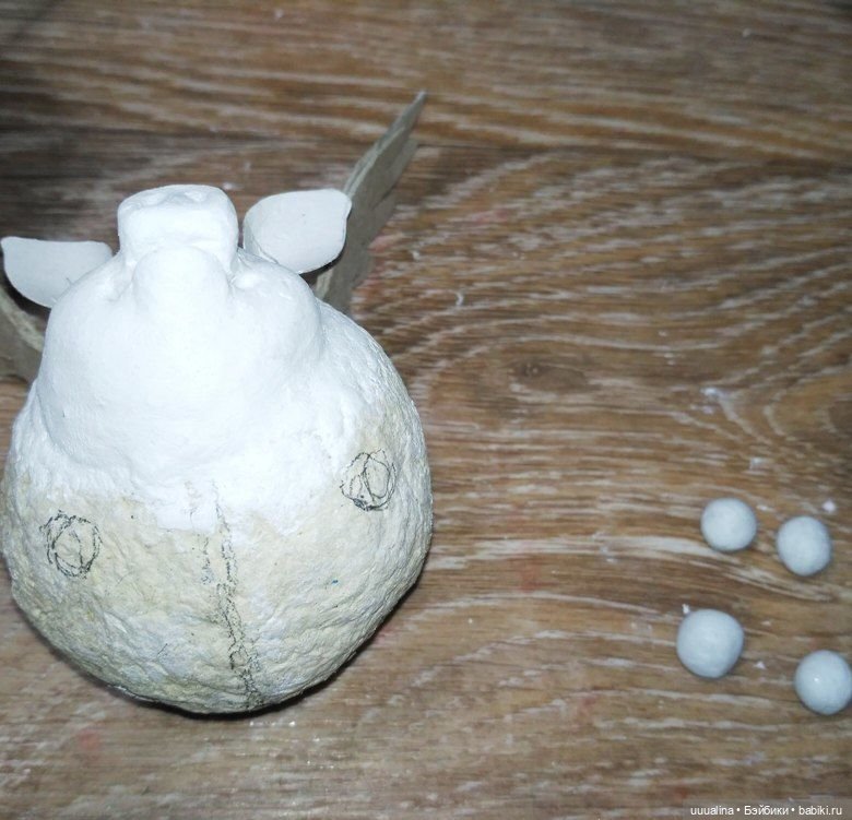 МК Крылатые Свинки из папье-машее