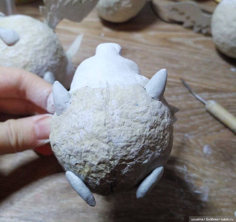 МК Крылатые Свинки из папье-машее