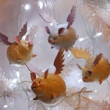 МК Крылатые Свинки из папье-машее