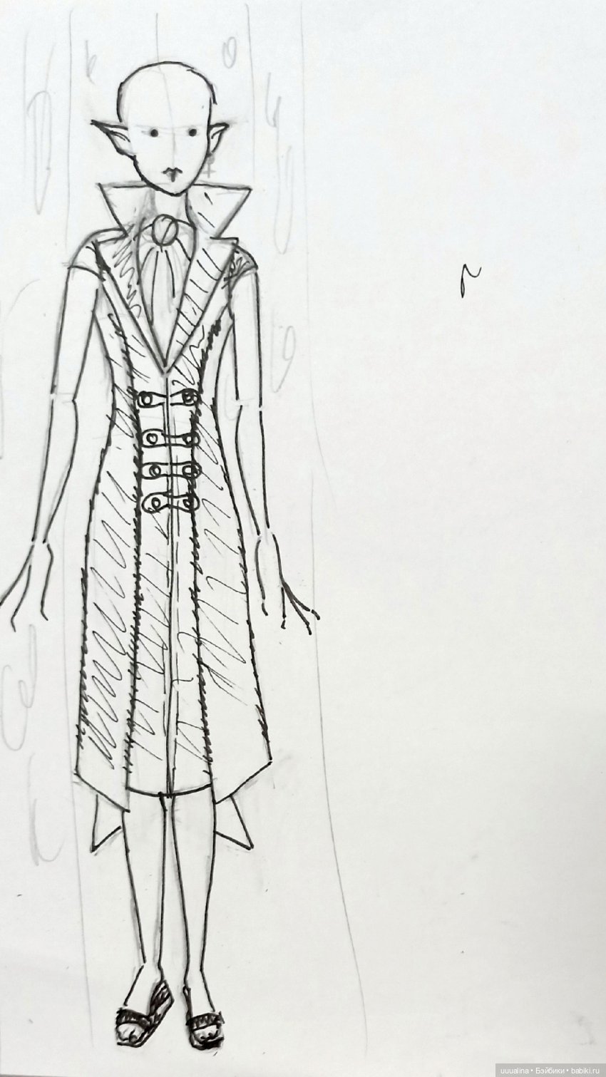 Процесс создания девочки_Носферату