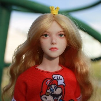 Принцесса Персик ООАК моего авторства экшен