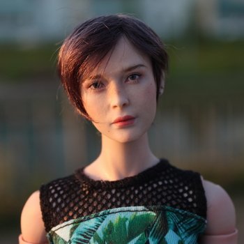 ООАК моего авторства  экшен голова