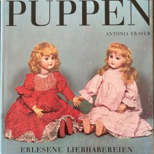 Книга об антикварных куклах PUPPEN, Antonia Fraser