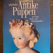 Книга об антикварных куклах Antike Puppen, Lydia Richter, 1993