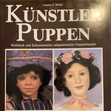 Книга о куклах Kunstler Puppen, Joachim F Richter, 3 тома