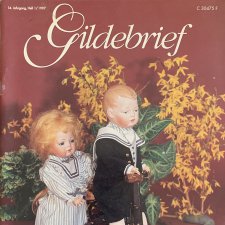 Журнал об антикварных куклах Gildebrief, 01.1997