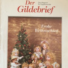 Журнал об антикварных куклах Gildebrief 1992.11