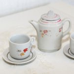 Антикварный кофейный набор для кукол, Германия
