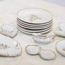 Антикварный посудный набор для кукол, Германия