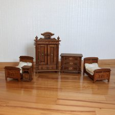 Винтажный комплект мебели, спальня