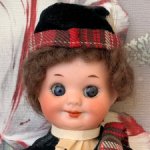 Антикварная немецкая кукла Armand Marseille 323 Googly