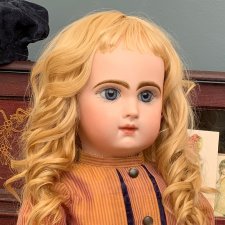 Антикварная французская кукла Depose Tete Jumeau 8