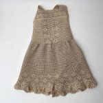 Антикварное платье с антикварной немецкой куклы Kämmer & Reinhardt