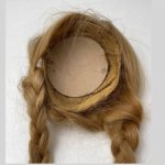 Антикварный парик с пейтом от антикварной немецкой куклы Kämmer & Reinhardt 728-9