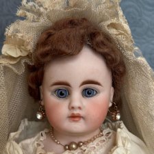 Антикварная немецкая кукла Bähr & Pröschild, молд 207 7, «bride doll»