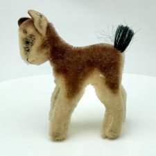 Винтажная мягкая игрушка Steiff Ziege — оригинал из Германии