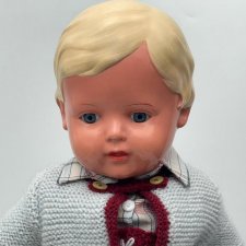 Винтажная немецкая кукла Schildkröt Christel 39-45