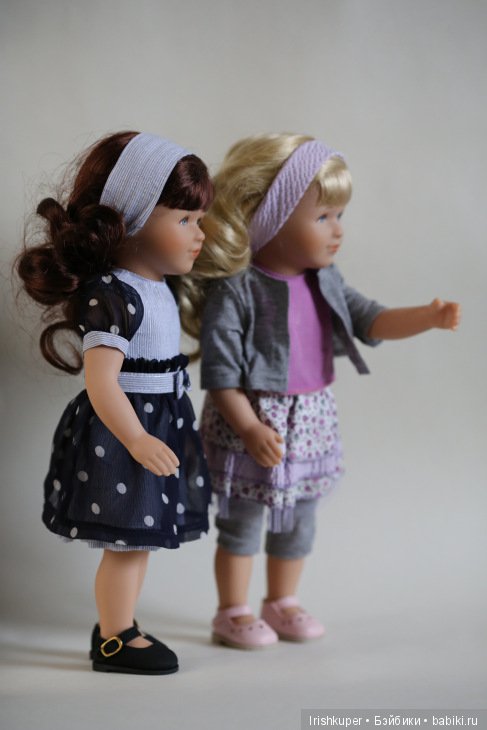 Маша, Ира, и книжка — Куклы Kathe Kruse (Кате/Кэте Крузе): фото (фото 2)