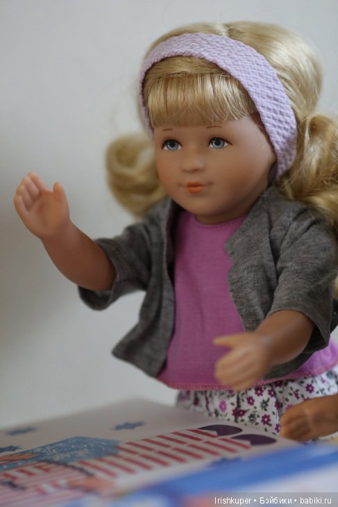 Маша, Ира, и книжка — Куклы Kathe Kruse (Кате/Кэте Крузе): фото (фото 9)