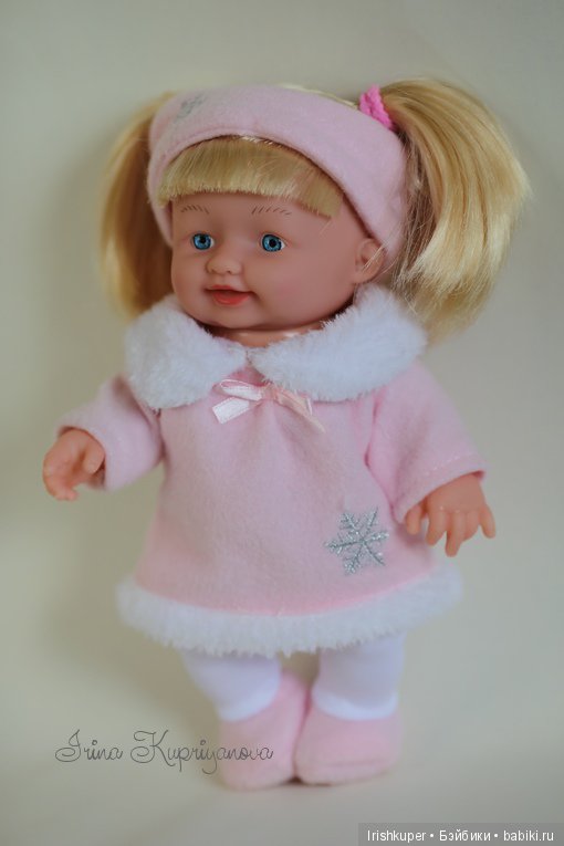 Кукла интерактивная Карапуз и Свинки (топик в розовых тонах) (фото 8)