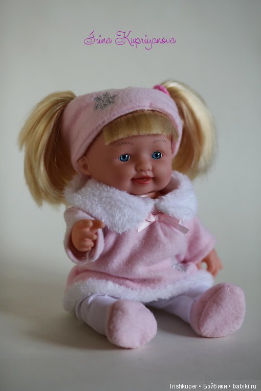 Кукла интерактивная Карапуз и Свинки (топик в розовых тонах) (фото 6)