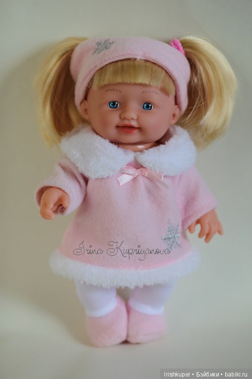 Кукла интерактивная Карапуз и Свинки (топик в розовых тонах) (фото 7)