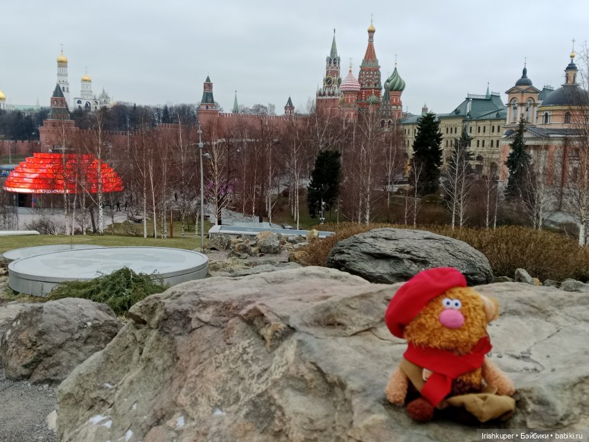 Alles ist rot или всё красное. Кофейный кот Кортадо гуляет в Зарядье (фото 7)