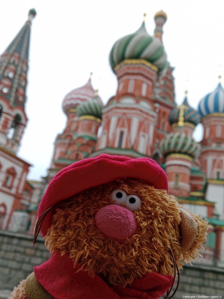 Alles ist rot или всё красное. Кофейный кот Кортадо гуляет в Зарядье