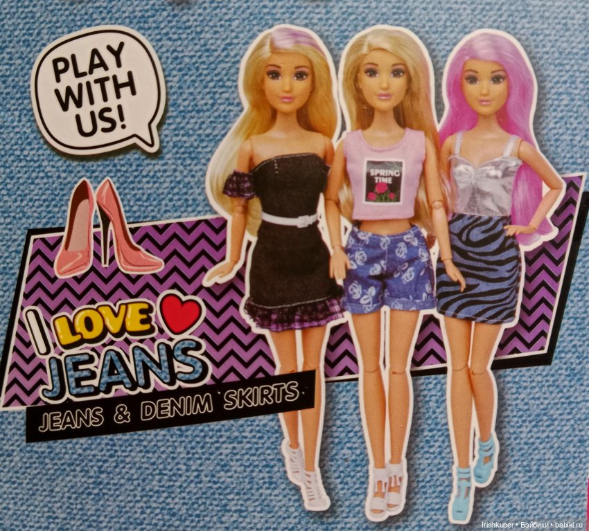 Розовая Anlily JEANS — Аналоги Барби и куклы 1/6: клоны 90 (фото 5)