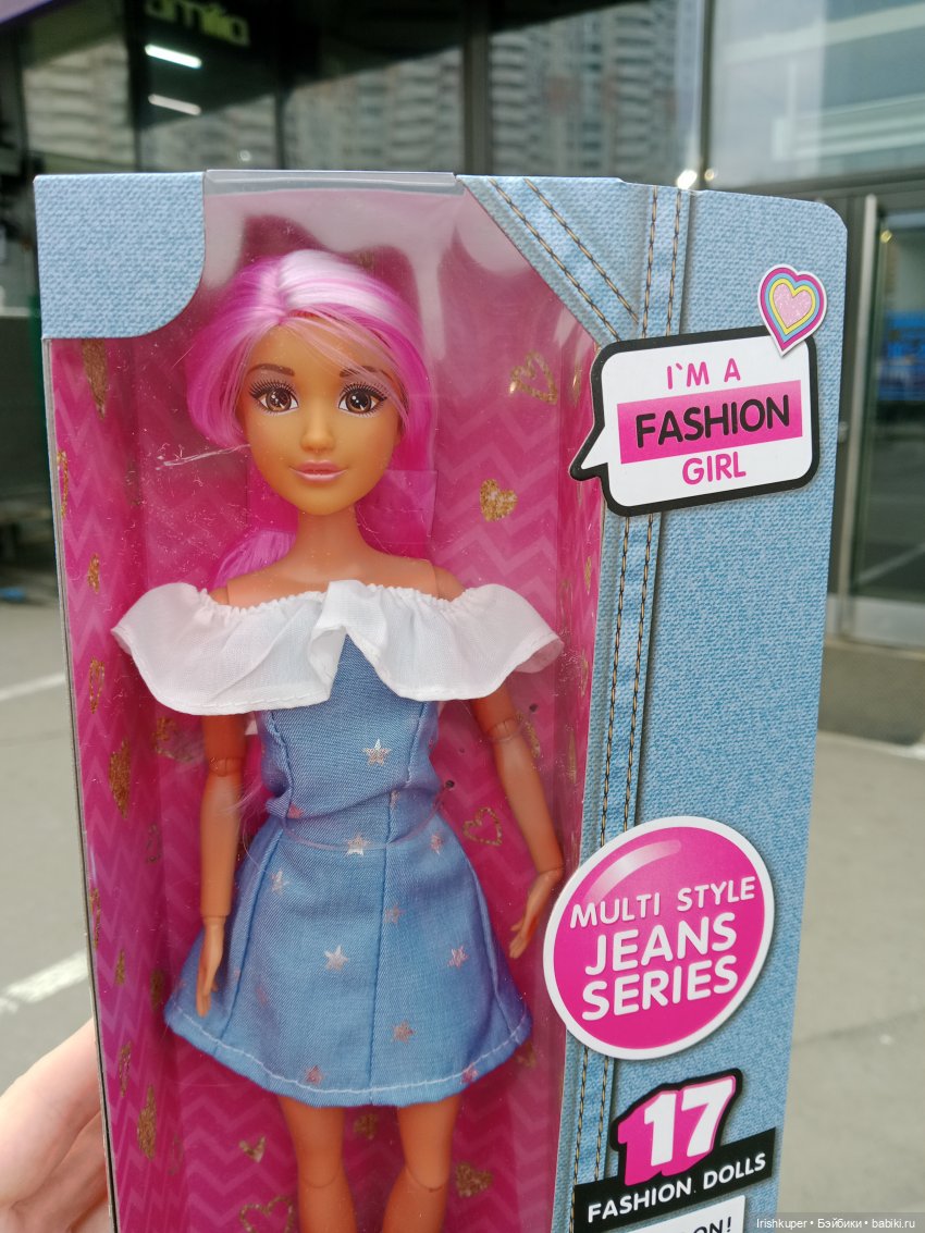 Розовая Anlily JEANS — Аналоги Барби и куклы 1/6: клоны 90 (фото 3)