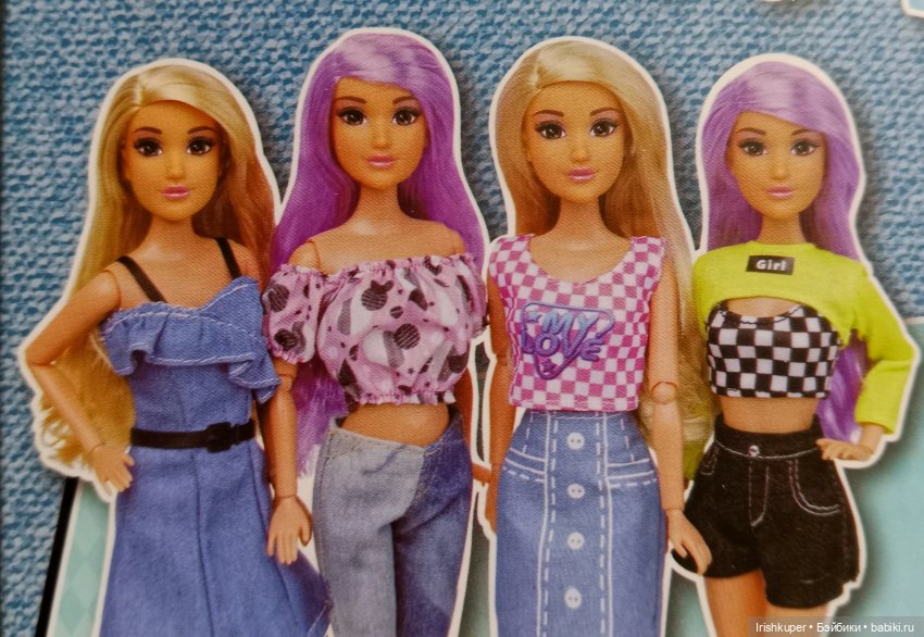 Розовая Anlily JEANS — Аналоги Барби и куклы 1/6: клоны 90 (фото 7)