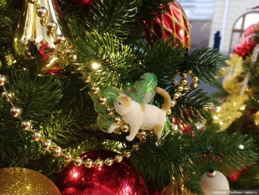 Новогоднее настроение! Мурзик, прогулка по Малой Дмитровке (фото 5)