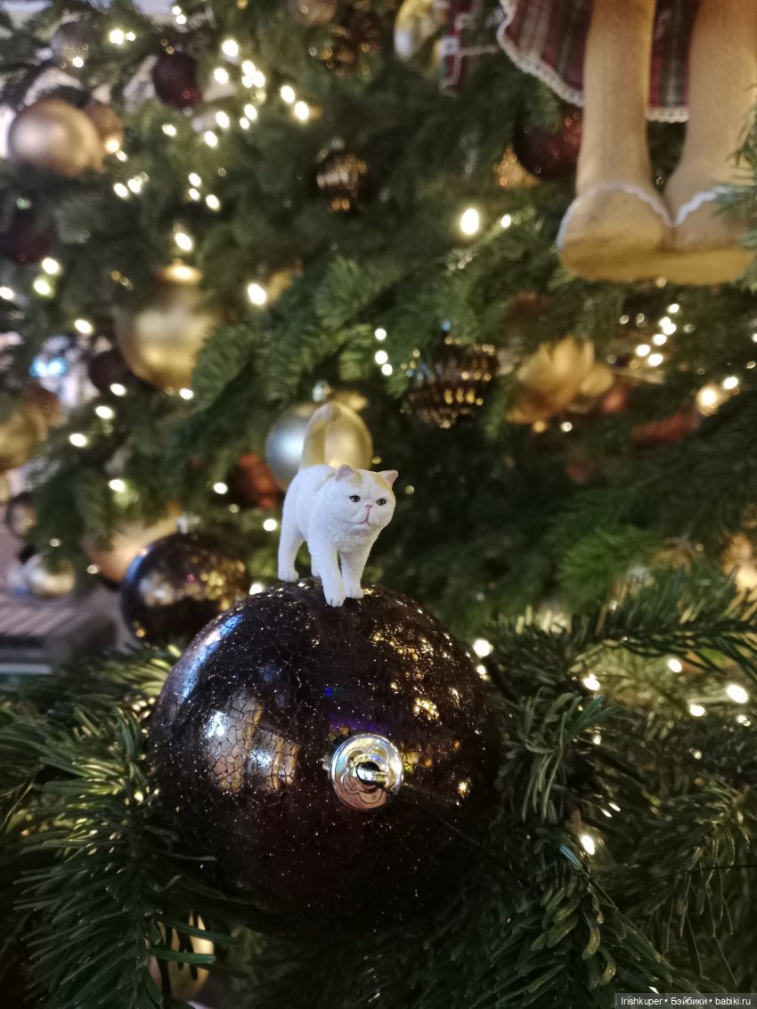 Новогоднее настроение! Мурзик, прогулка по Малой Дмитровке (фото 10)