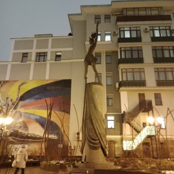 Новогоднее настроение! Мурзик, прогулка по Малой Дмитровке.