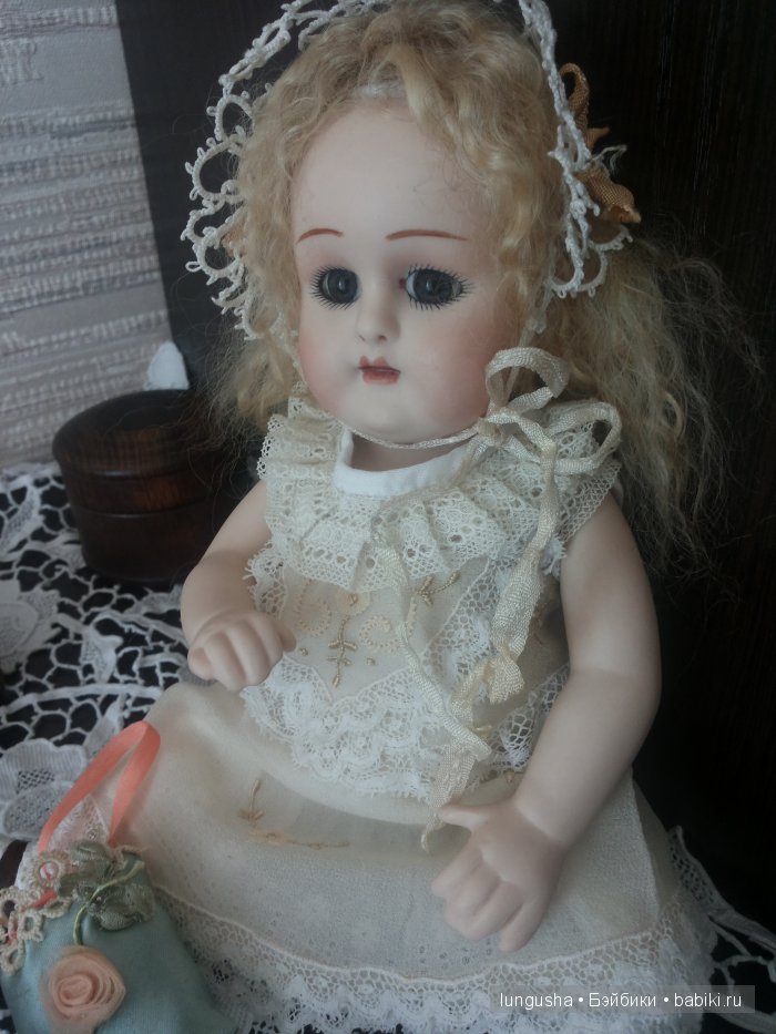 Знакомьтесь, "Зефирное облачко" - куколка в антик-стиле