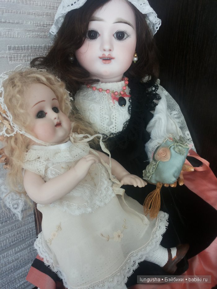Знакомьтесь, "Зефирное облачко" - куколка в антик-стиле