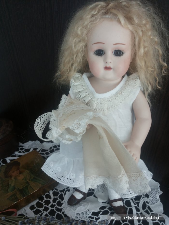 Знакомьтесь, "Зефирное облачко" - куколка в антик-стиле (фото 6)