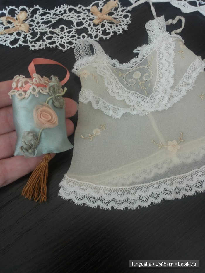 Знакомьтесь, "Зефирное облачко" - куколка в антик-стиле (фото 4)