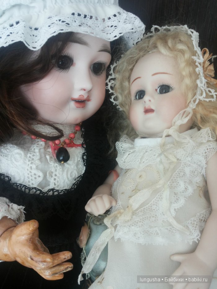 Знакомьтесь, "Зефирное облачко" - куколка в антик-стиле