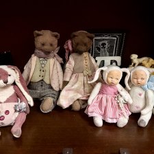 Коллекционная кукла , куклы тедди , Мишка тедди