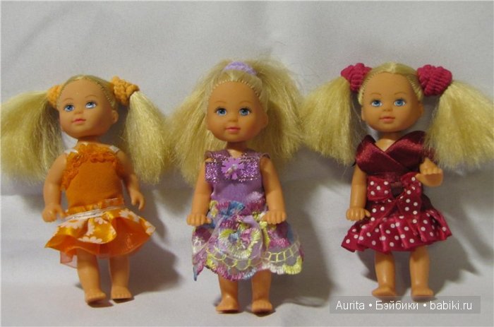 Милашки-тройняшки — Куклы Simba: Еви (Evi) и Штеффи (Steffi Love) (фото 2)