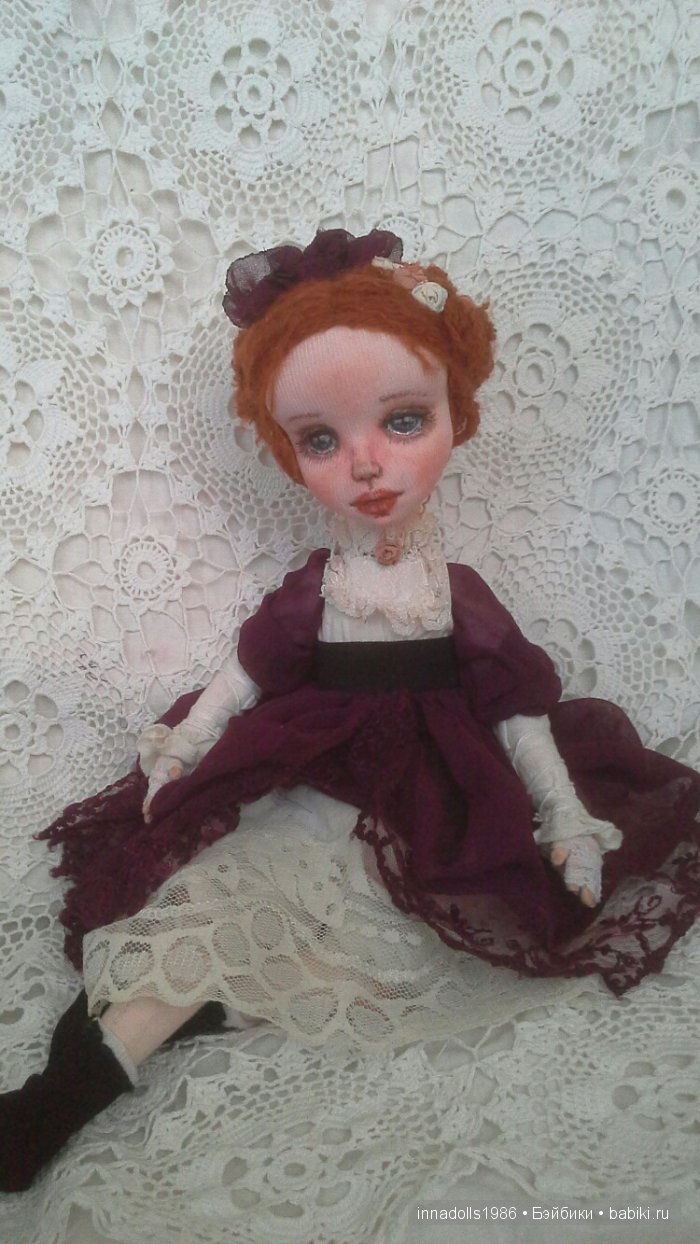 Текстильная кукла-принцесса (фото 3)