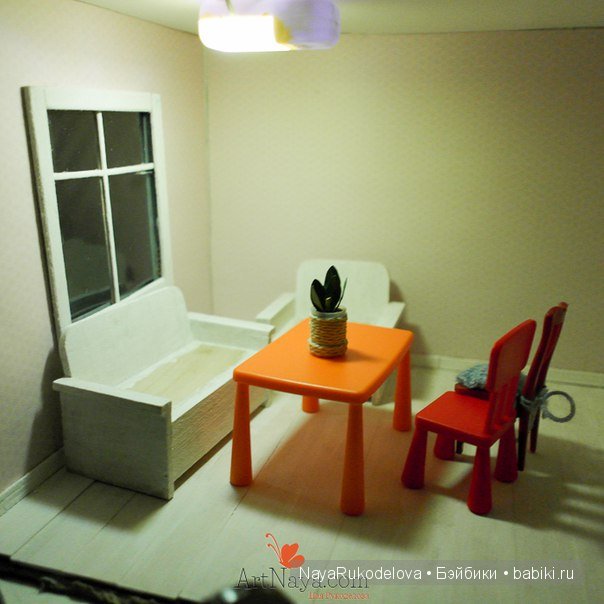 Домик для кукол своими руками 1:12. Часть 2 (фото 7)