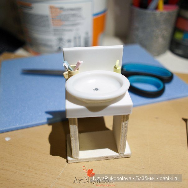 Домик для кукол своими руками 1:12. Часть 5 (фото 3)