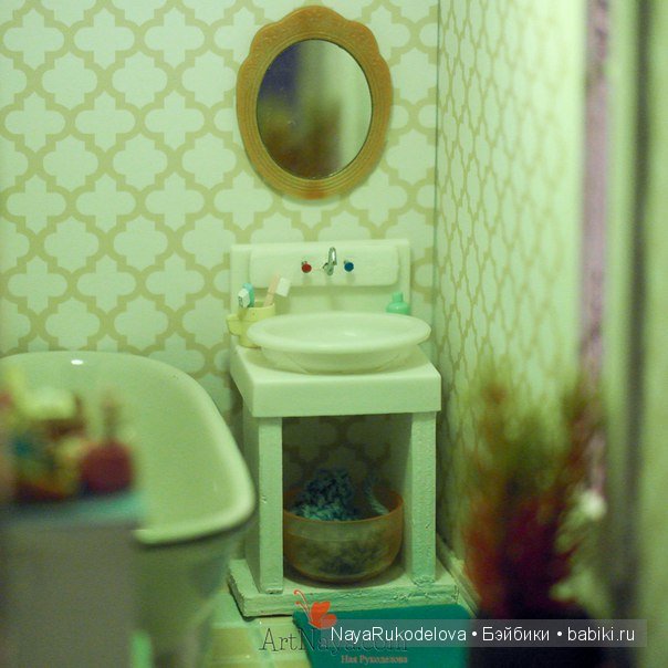 Домик для кукол своими руками 1:12. Часть 5