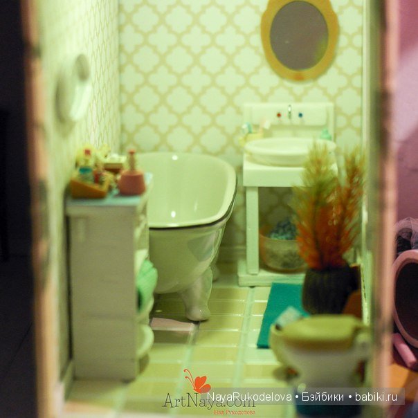 Домик для кукол своими руками 1:12. Часть 5